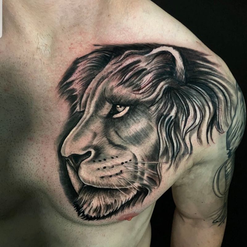Nft Lion tattoo
