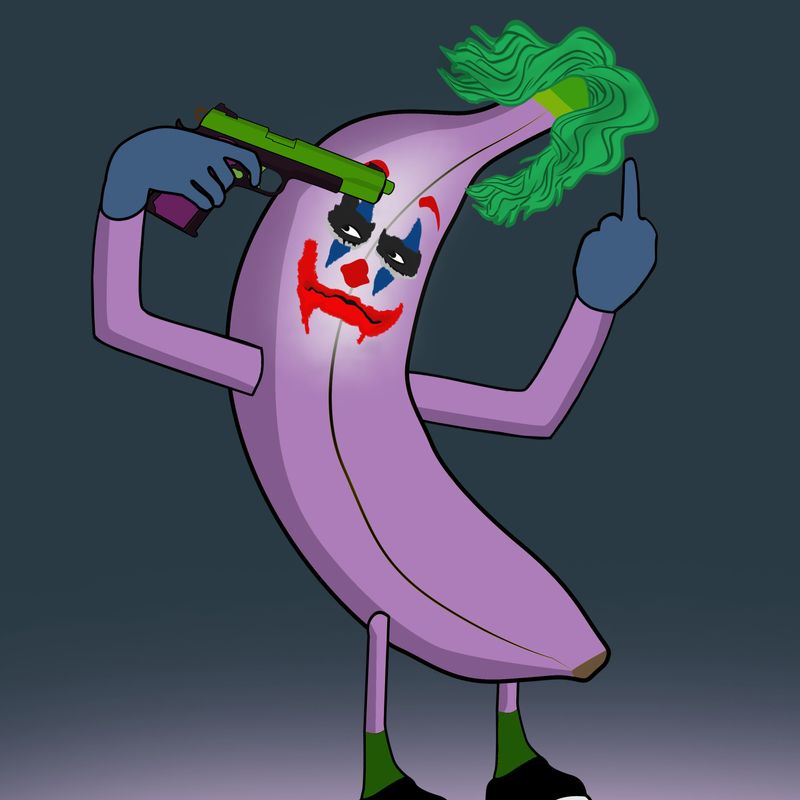 Nft The Joker Banana