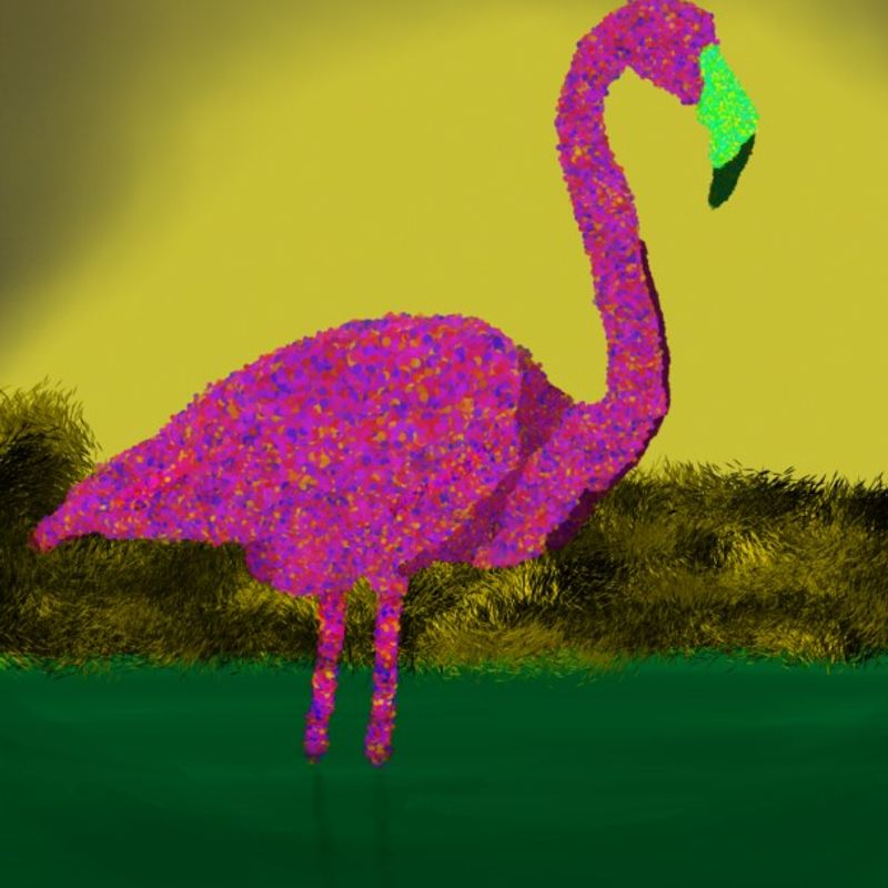 Nft Wild Flamingo