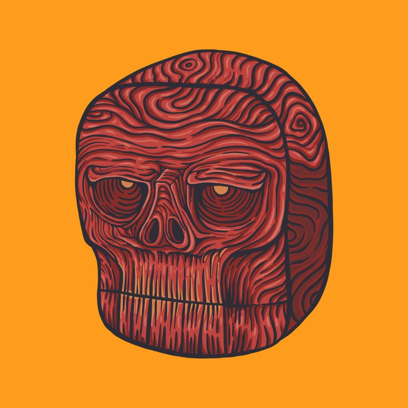 Nft Wood - Totem #002