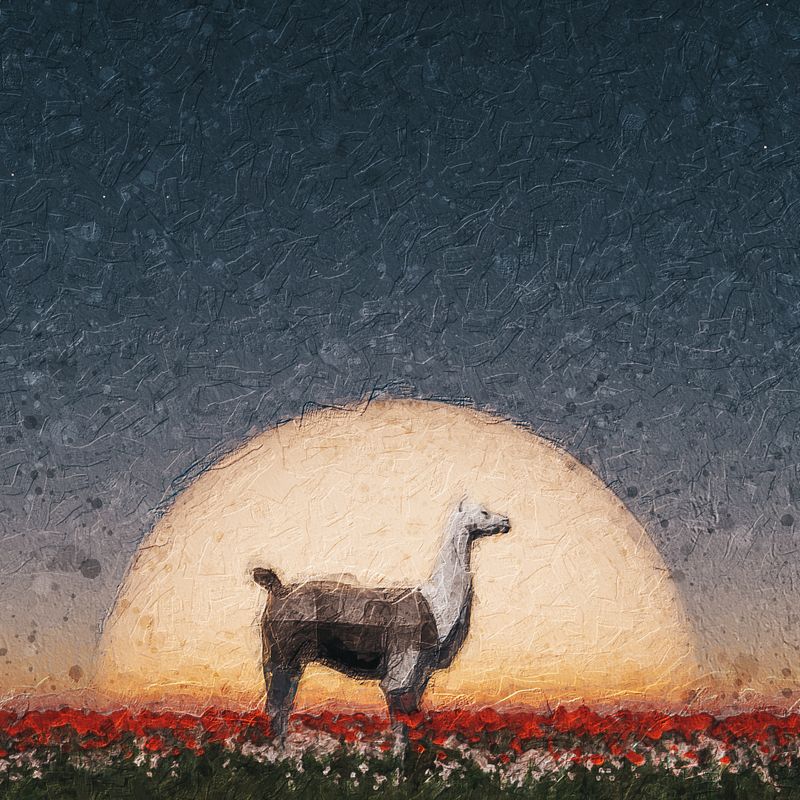 Nft Sunset Llama #5/10