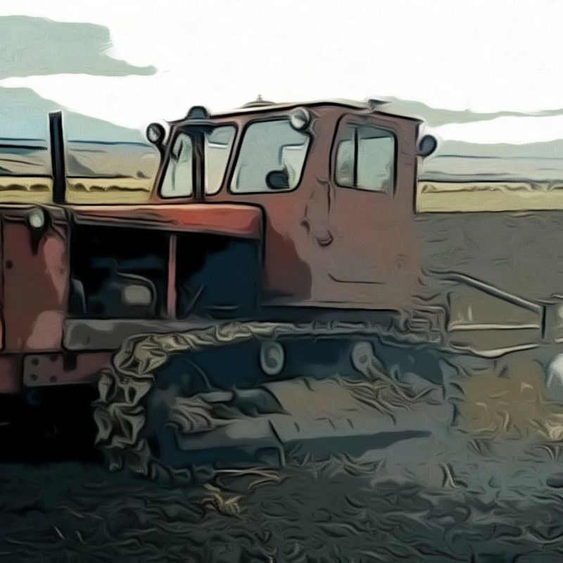 Nft Soviet tractor #12