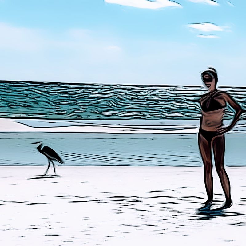Nft A Girl On The Beach #16