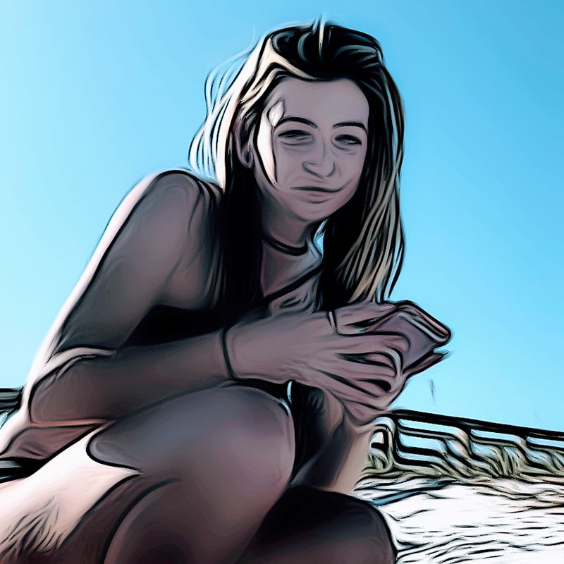 Nft A Girl On The Beach #20