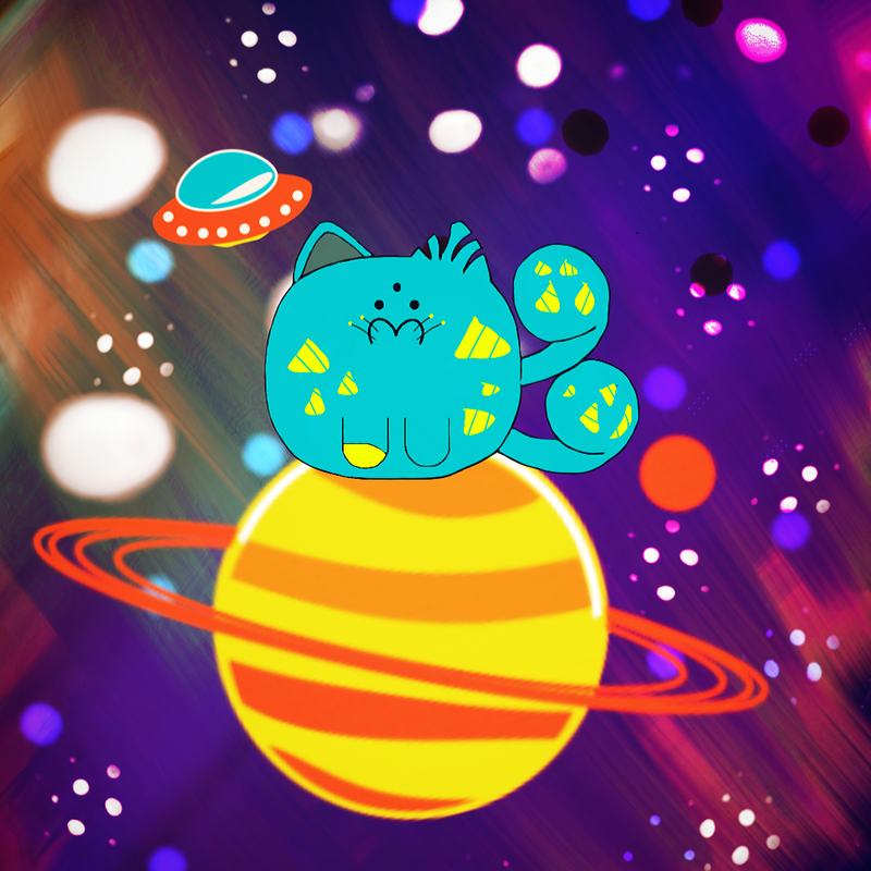 Nft Atypical CatS-Space Odissey #1