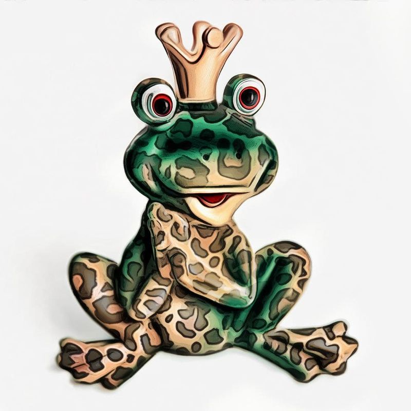 Nft Frog Princess #2 Army