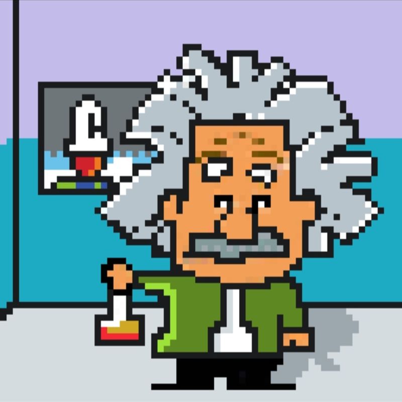 Nft bitsy Einstein #002#