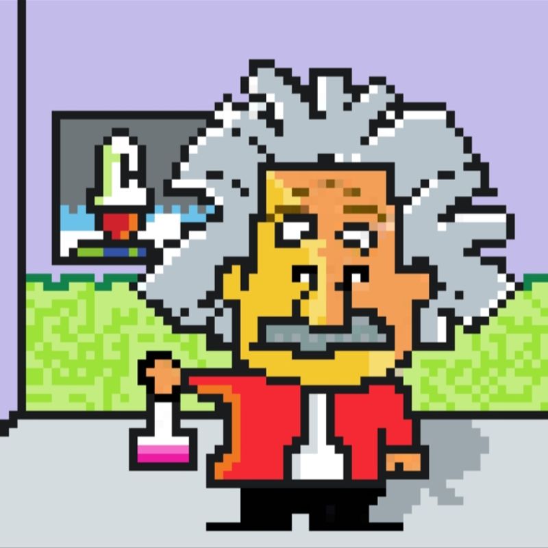 Nft bitsy Einstein #004#