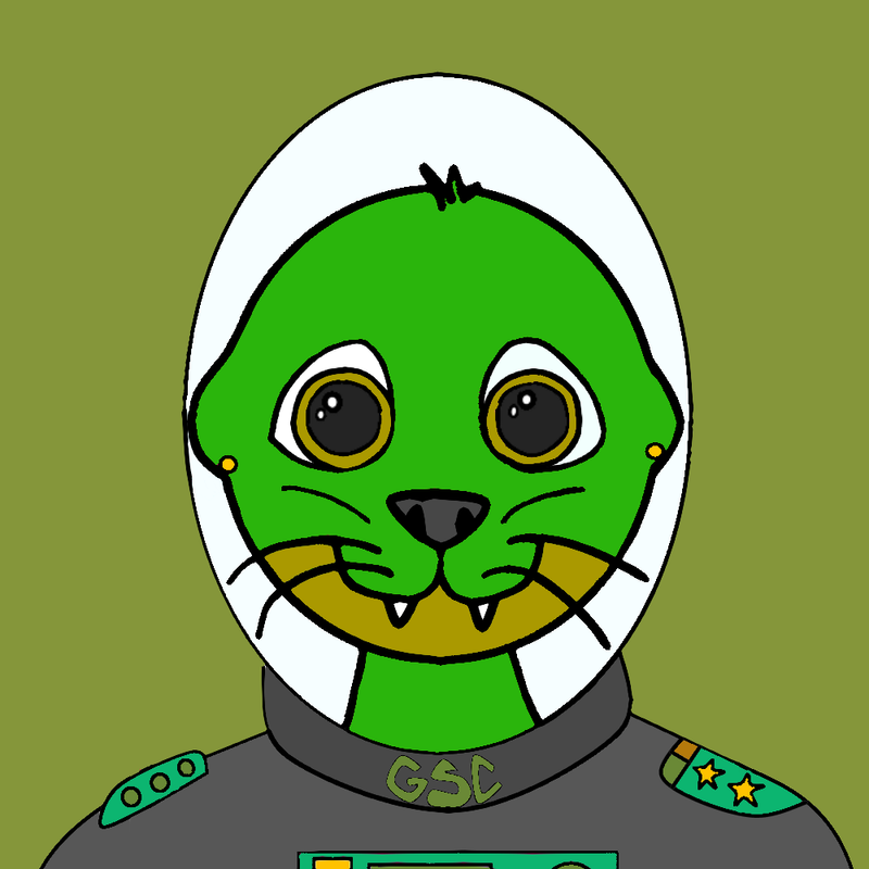 Nft Galactic Seal Crew #004