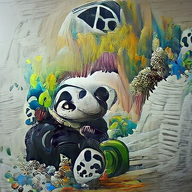 Nft Abstract Panda 🐼 