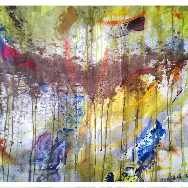 Abstract Painting NFT Earn BNB, FTM, Polygon via NFTs Airnfts