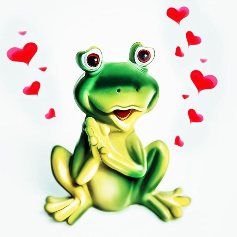 Nft Frog Princess #4 Love
