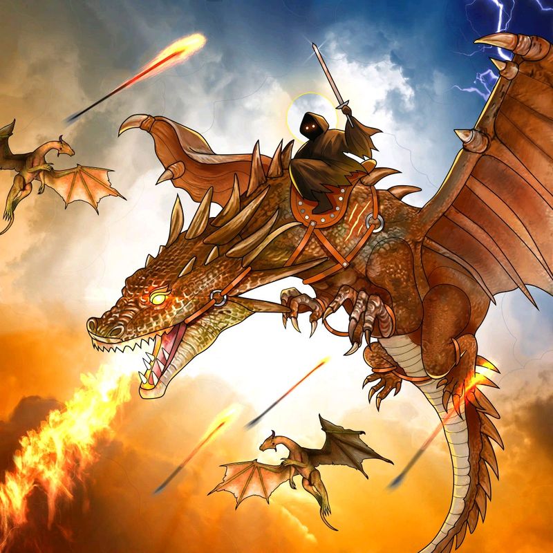 Nft Hooded Dragon Rider