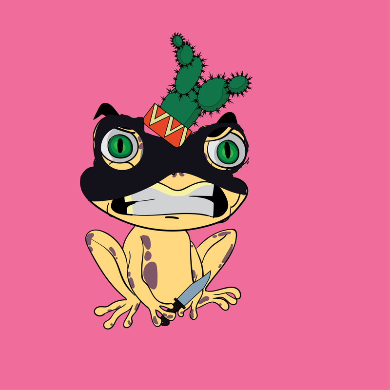 Nft CroackingFrog-144