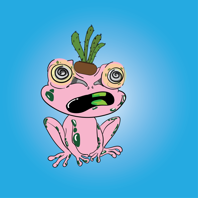 Nft CroackingFrog-1104