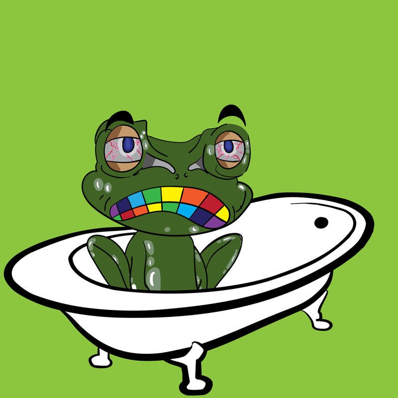 Nft CroackingFrog-510