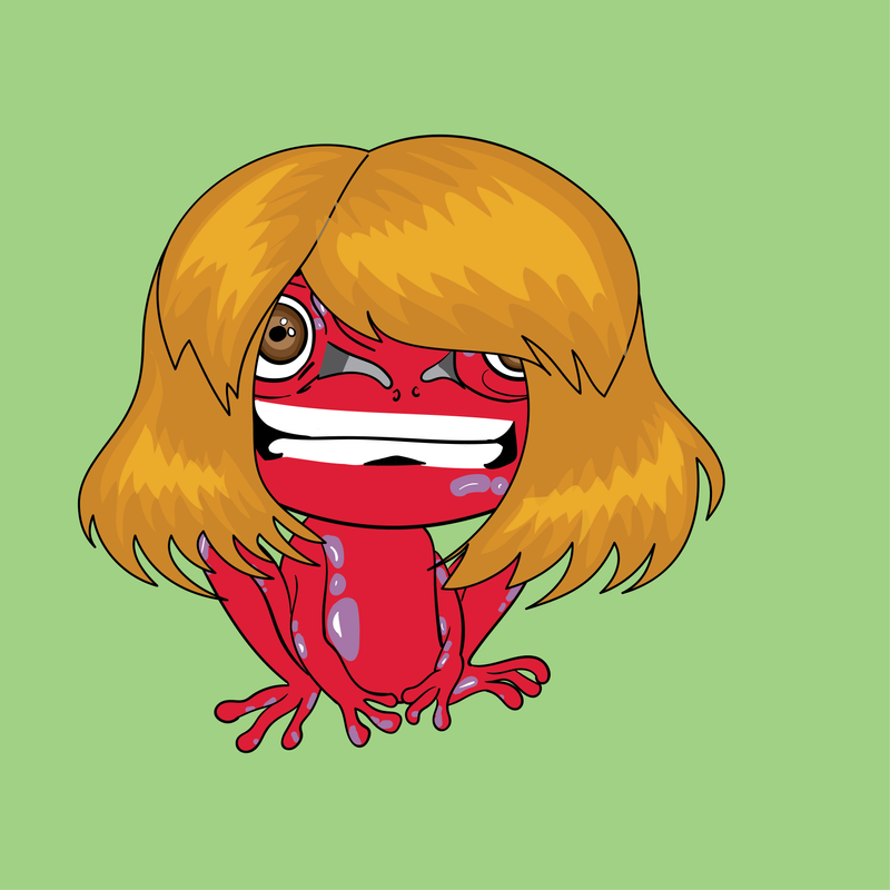 Nft CroackingFrog-7486