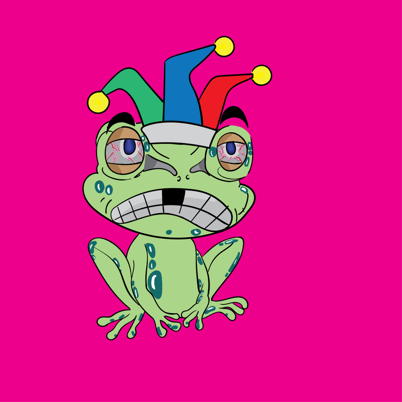 Nft CroackingFrog-7857