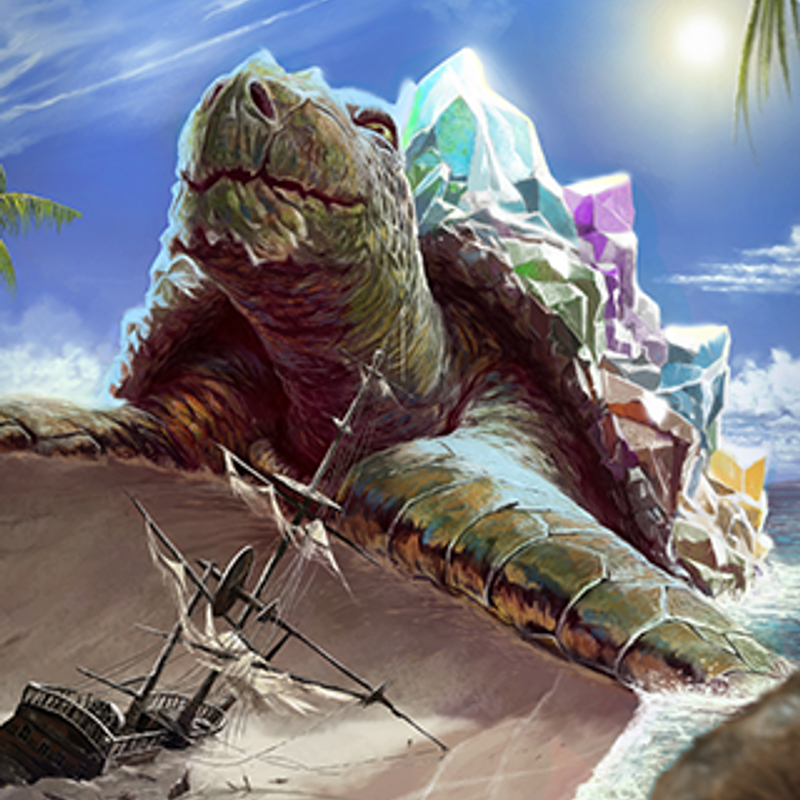 Nft Crystal-Back Turtle