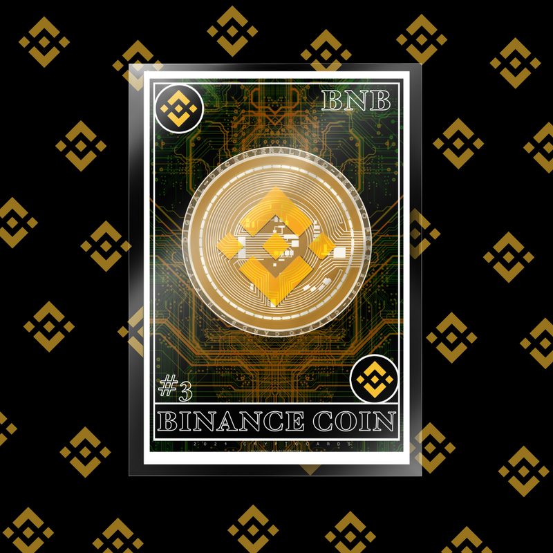 Nft Binance coin Cryptocard #03