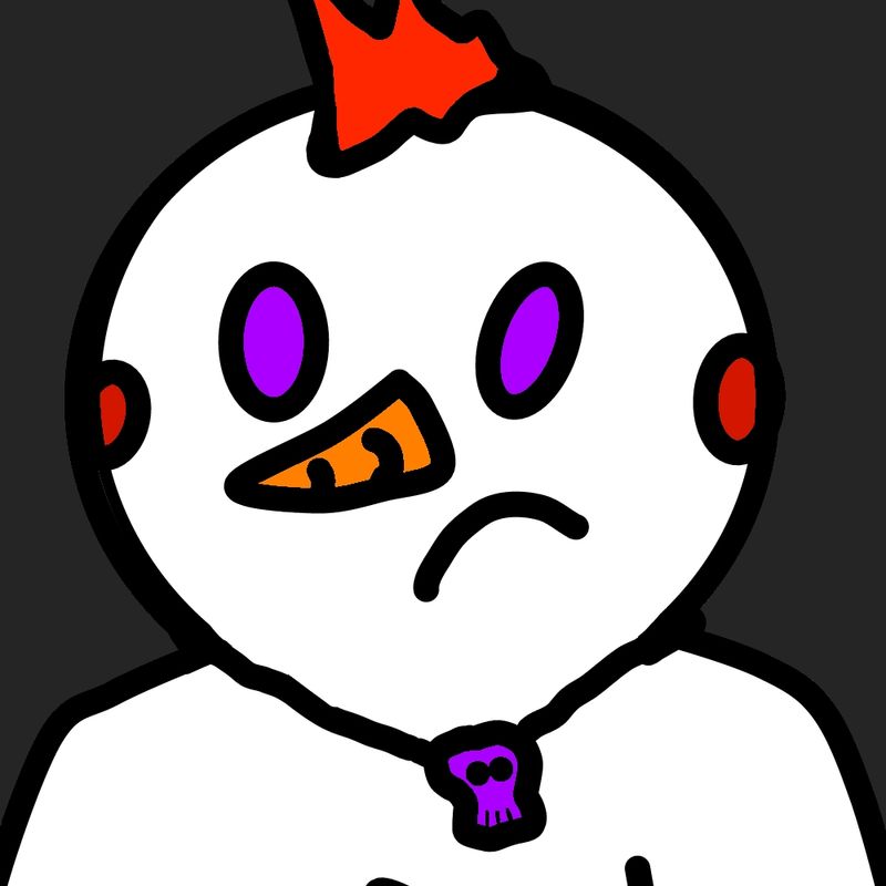 Nft Cool Snowman #0012