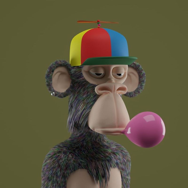 Nft 3D Rich Apes #002