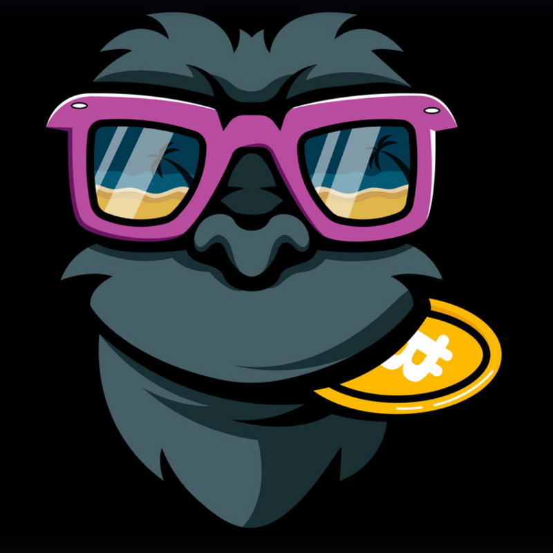 Nft Rich Gorillaz Pink Glasses