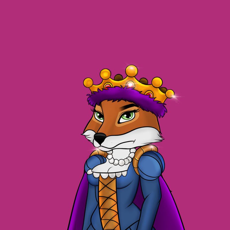 Nft Thuggery Fox Queen 👸 