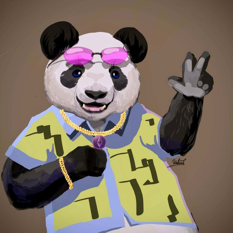 Nft Happy Panda #04