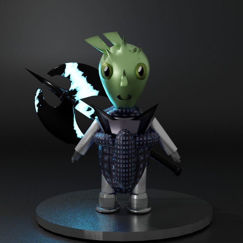 Nft FLOKI-ALIEN SOLDIER ANT#1