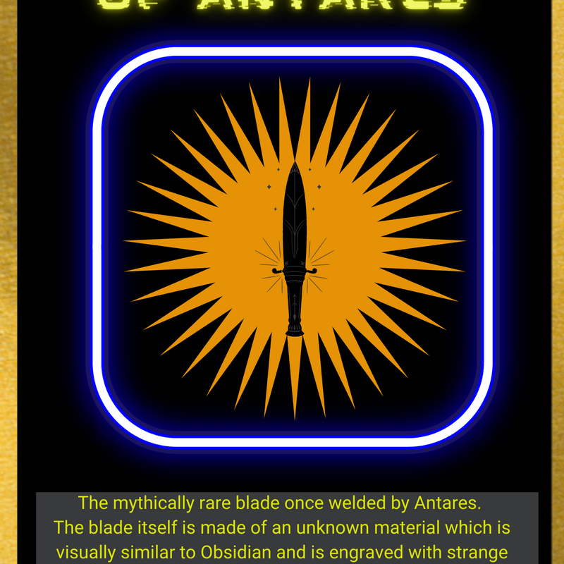 Nft Obsidian Blade of Antares