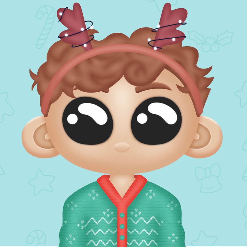 Nft Christmas Cute Character #035