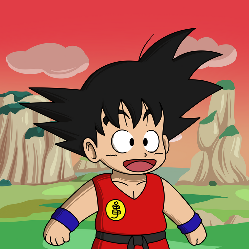 Nft Kid Goku 1