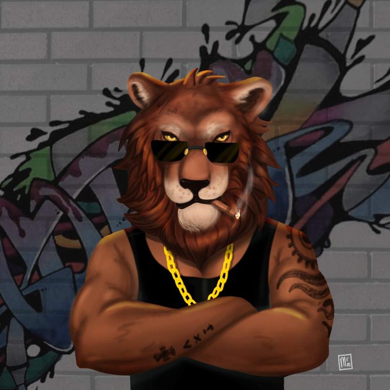 Nft Lion Boss #03