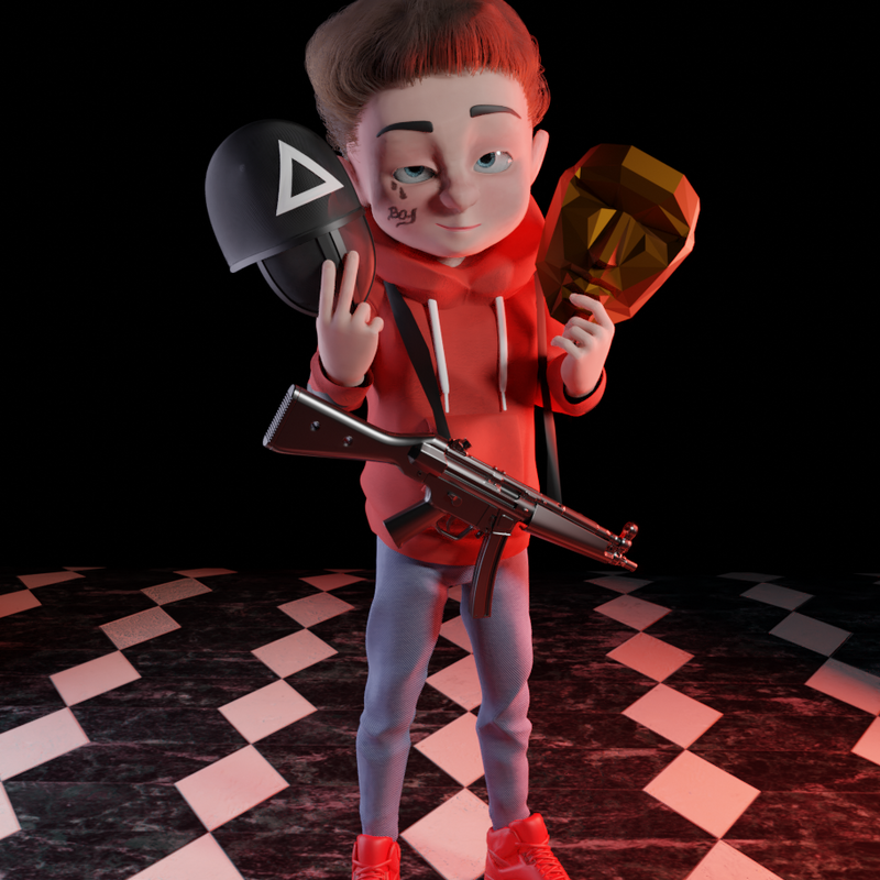 Swags Boy 05 Squid Game NFT Collection Airnfts