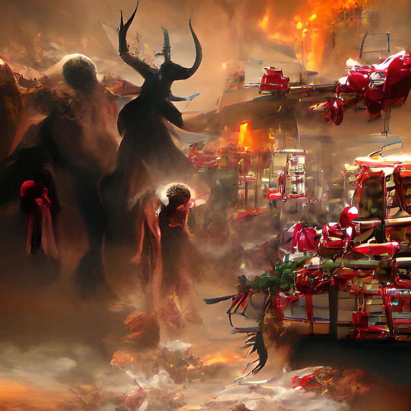 Nft Christmas in Hell #001