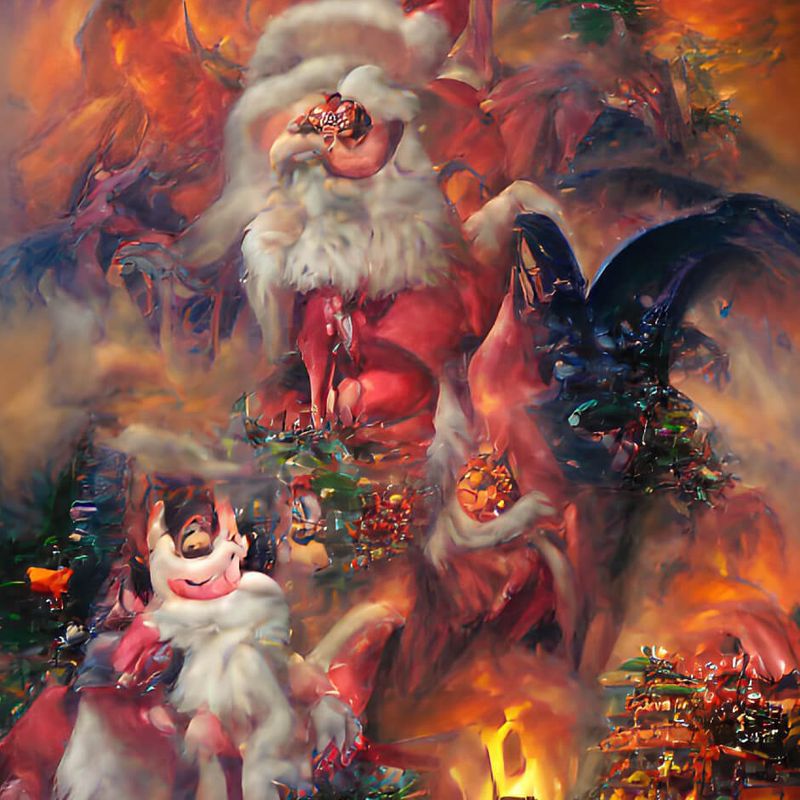 Nft Christmas in Hell #002