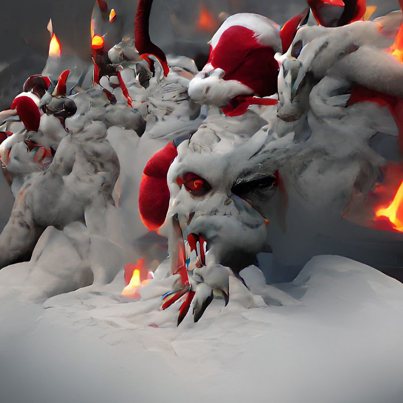 Nft Christmas in Hell #005