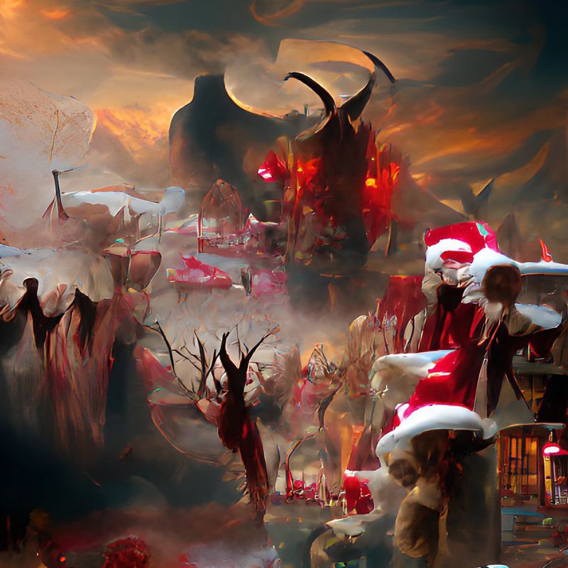 Nft Christmas in Hell #008