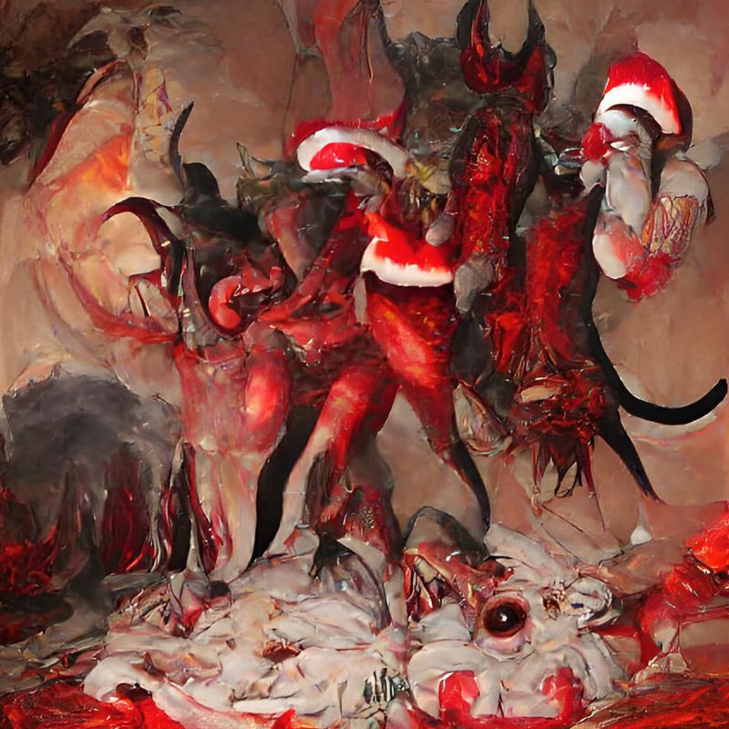 Nft Christmas in Hell #009