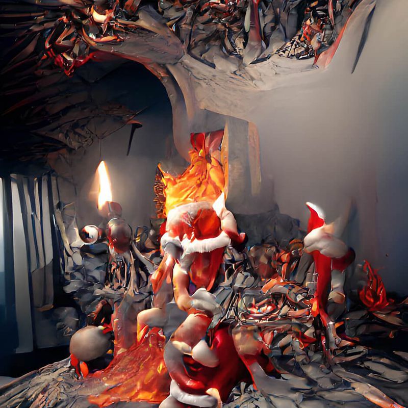 Nft Christmas in Hell #012