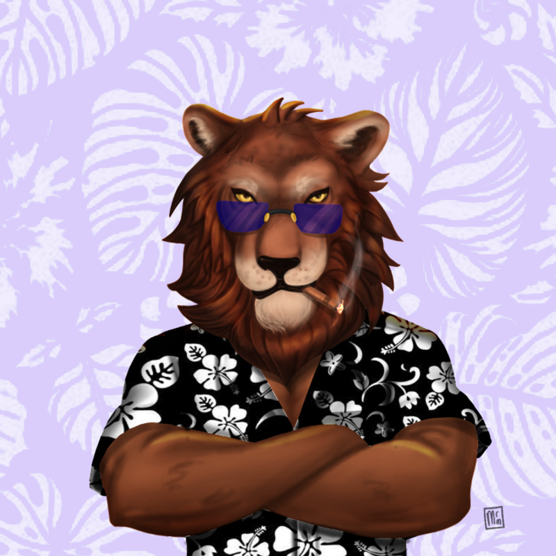Nft Lion Boss #11