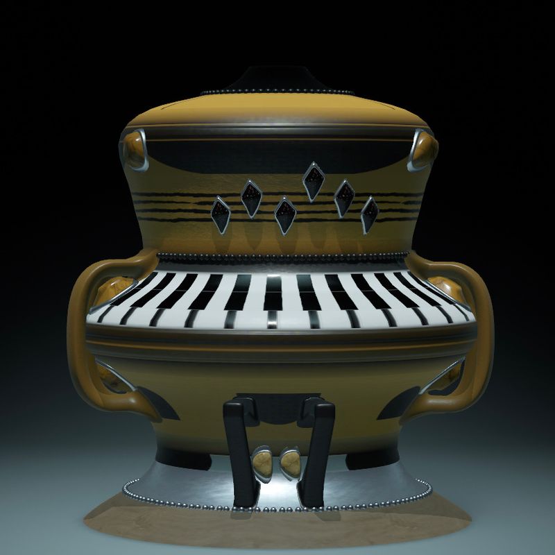 Nft Claypot piano 🎹 
