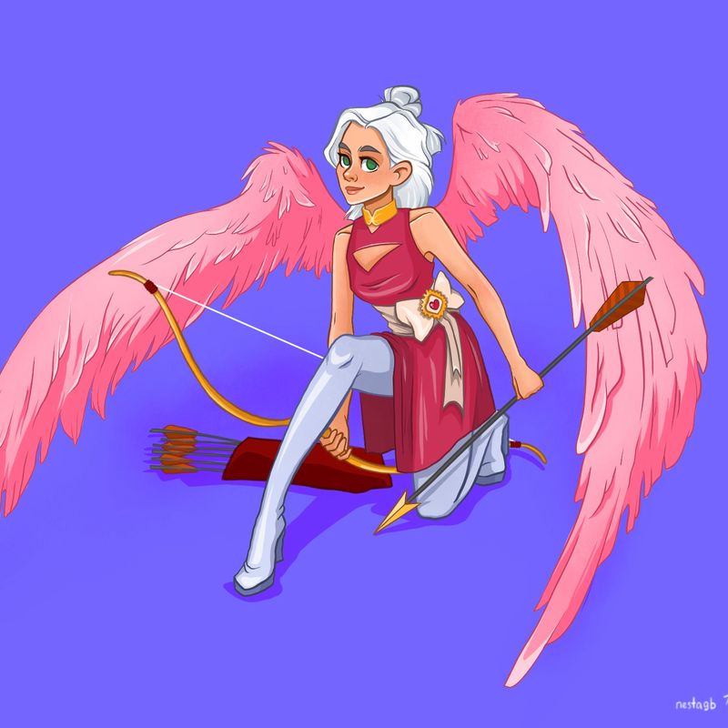 Nft Cupid Girl