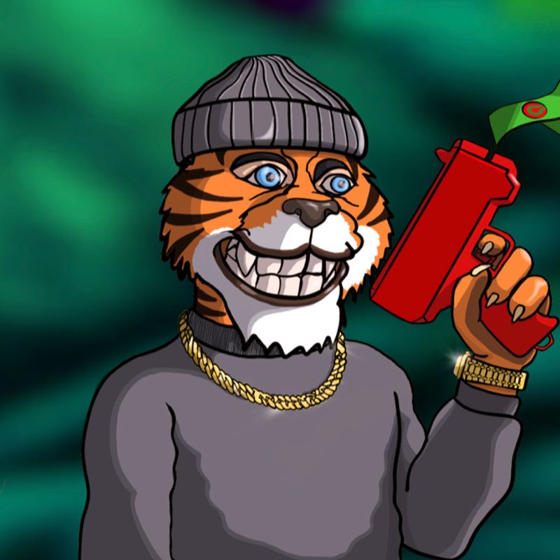Nft The swaggy tiger 04