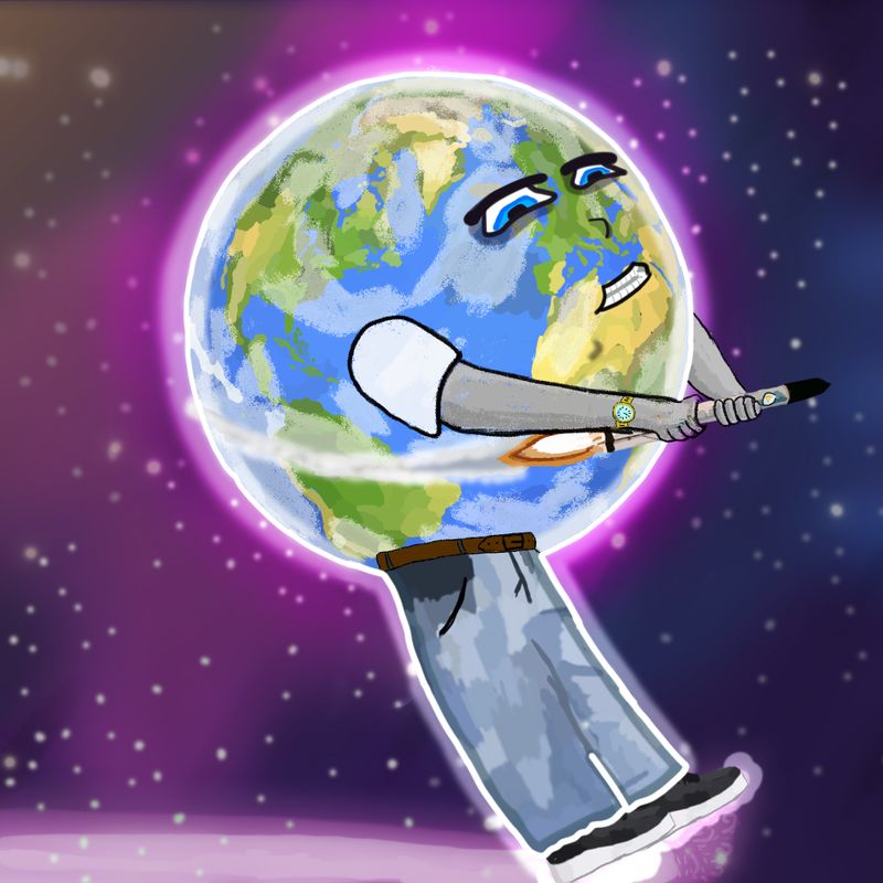 Nft Earth #2 Rocket