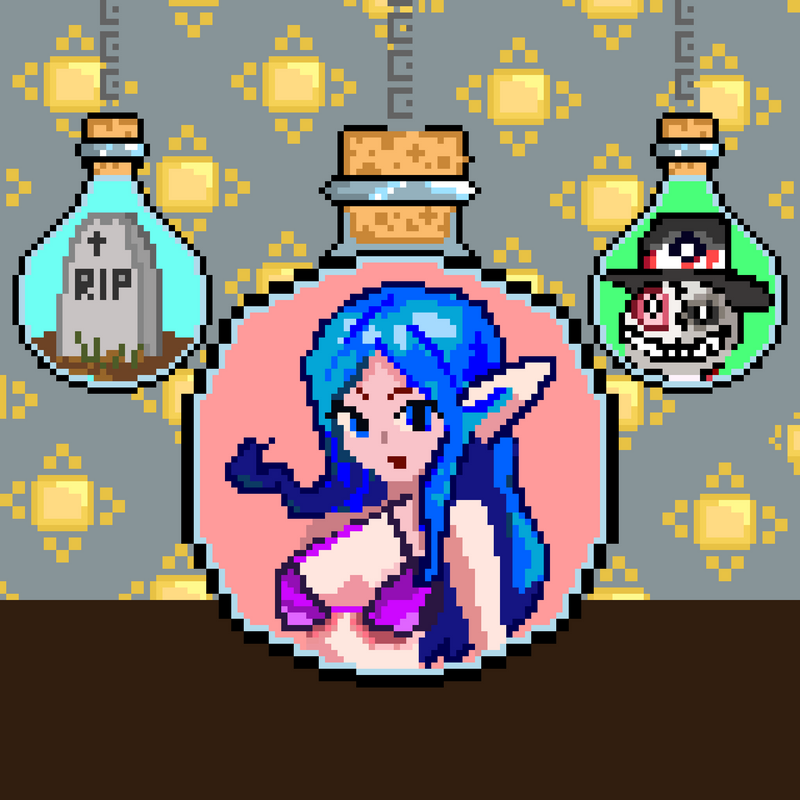 Nft Chained Bottles #102