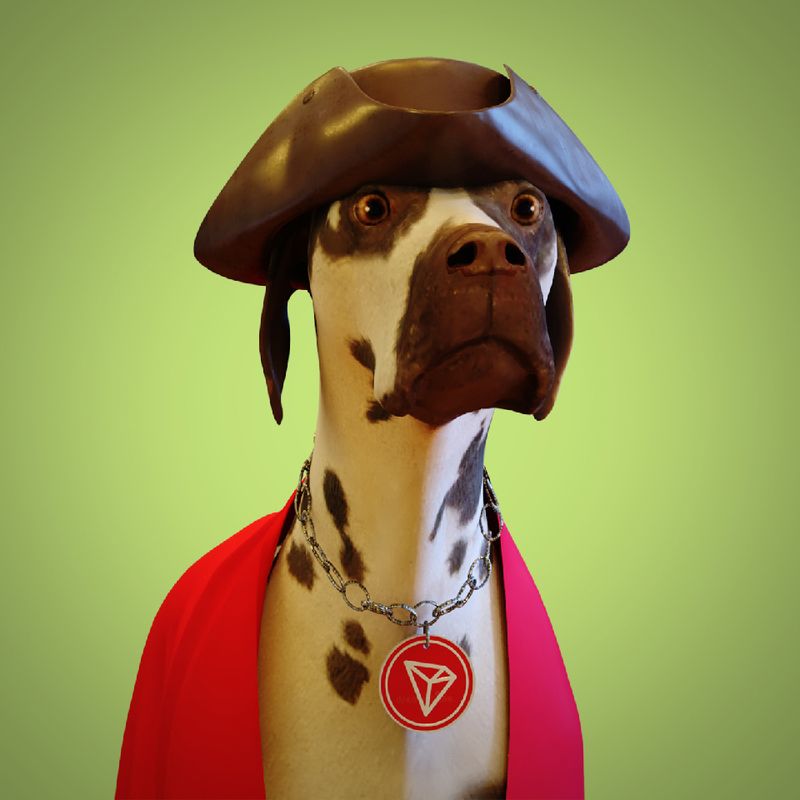 Nft bored dog tron