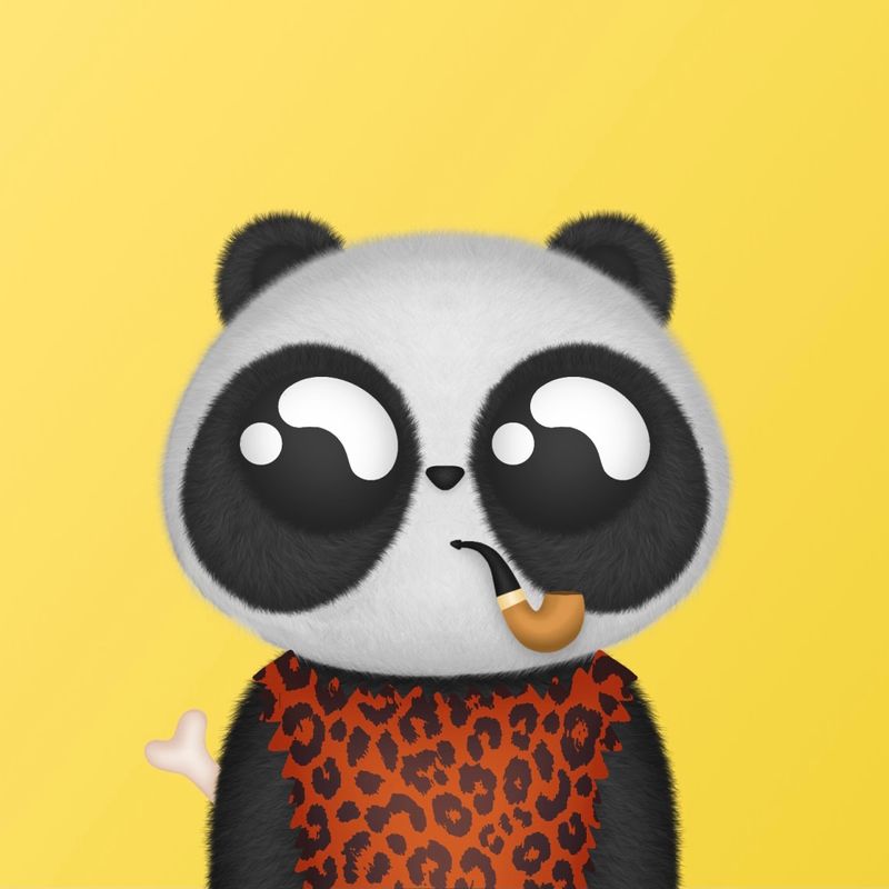 Nft Cute Panda #008