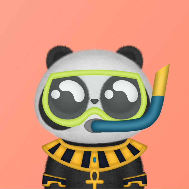 Nft Cute Panda #030